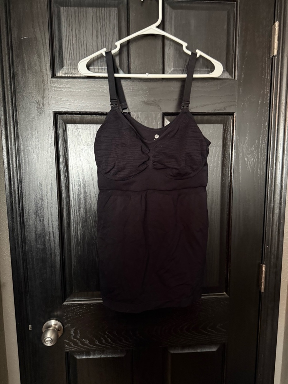 Kindred Bravely Black Nursing/Maternity Tank